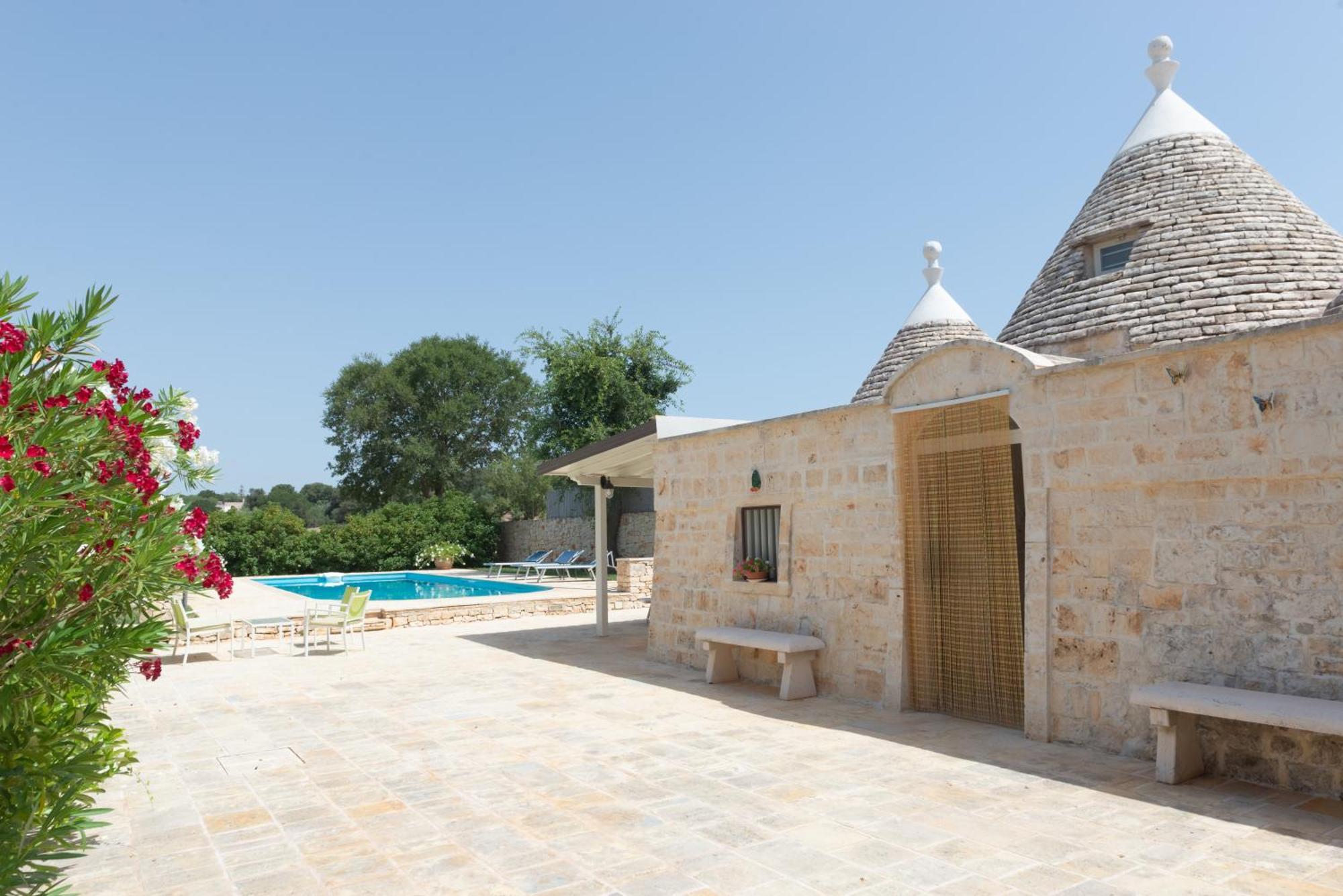 Trullo Filippo With Exclusive Pool Villa Cisternino Ngoại thất bức ảnh